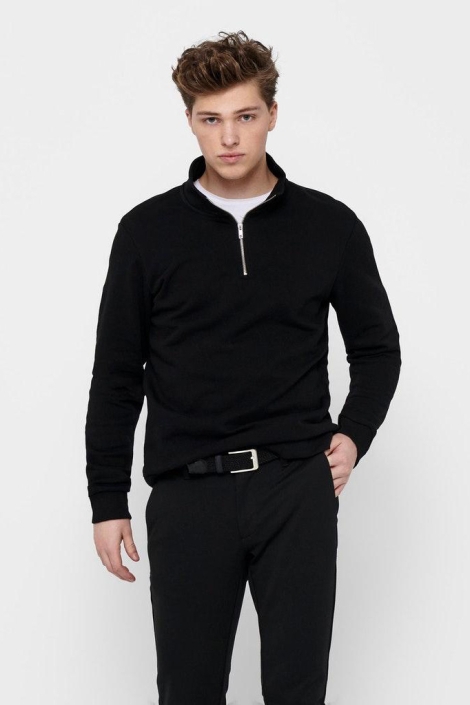Only & Sons onsceres life half zip sweat noos